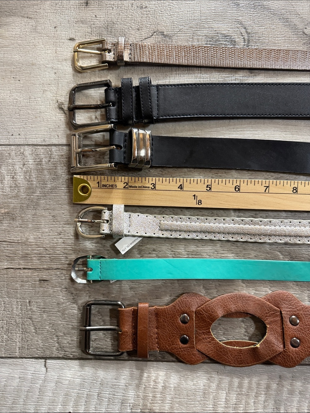 Mixed Color Belts Set - Various Styles